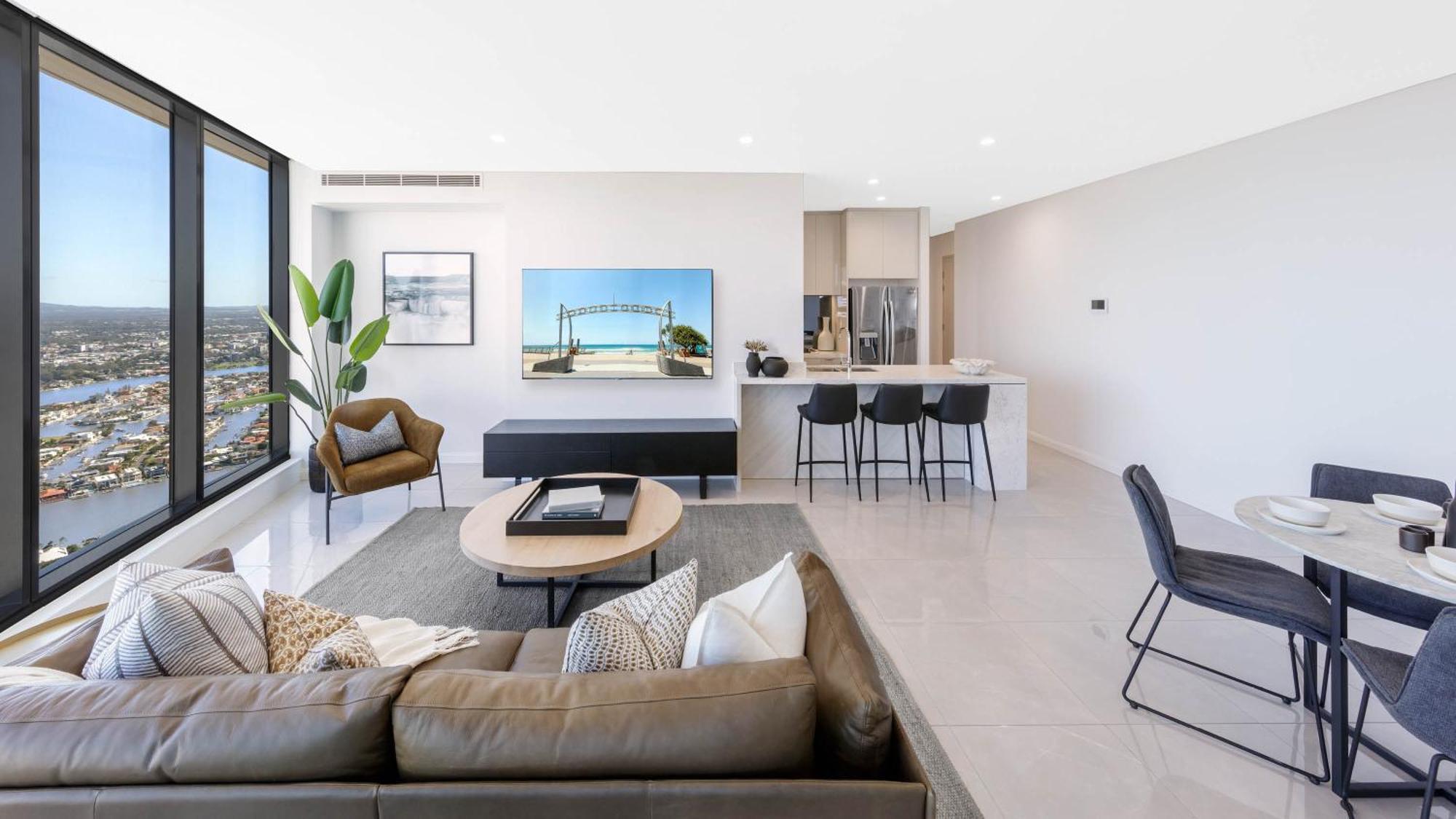 Surfers Paradise New Beachfront Apartments Гоулд Коуст Екстериор снимка